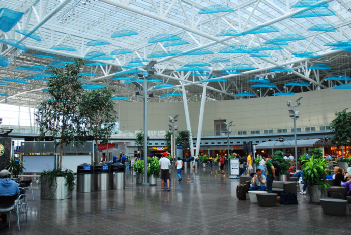 IND Airport works as a hub for FedEx Express. 